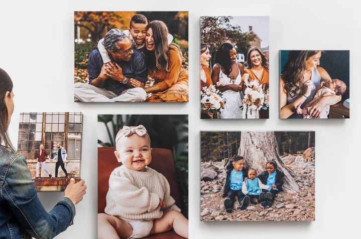 Fotoplatno - personalizovaný obraz na platno s rodinnou fotografiou, ideálny ako darček a dekorácia do interiéru.