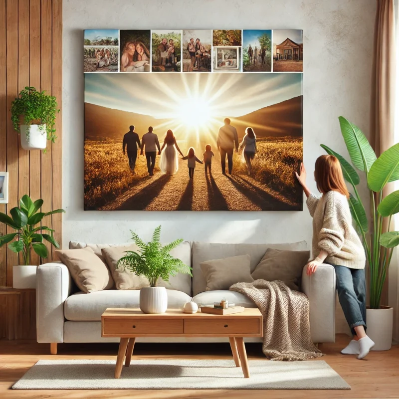 Ukážka online foto tlače z vlastných fotografií na VytlacFoto.sk s rodinnými spomienkami